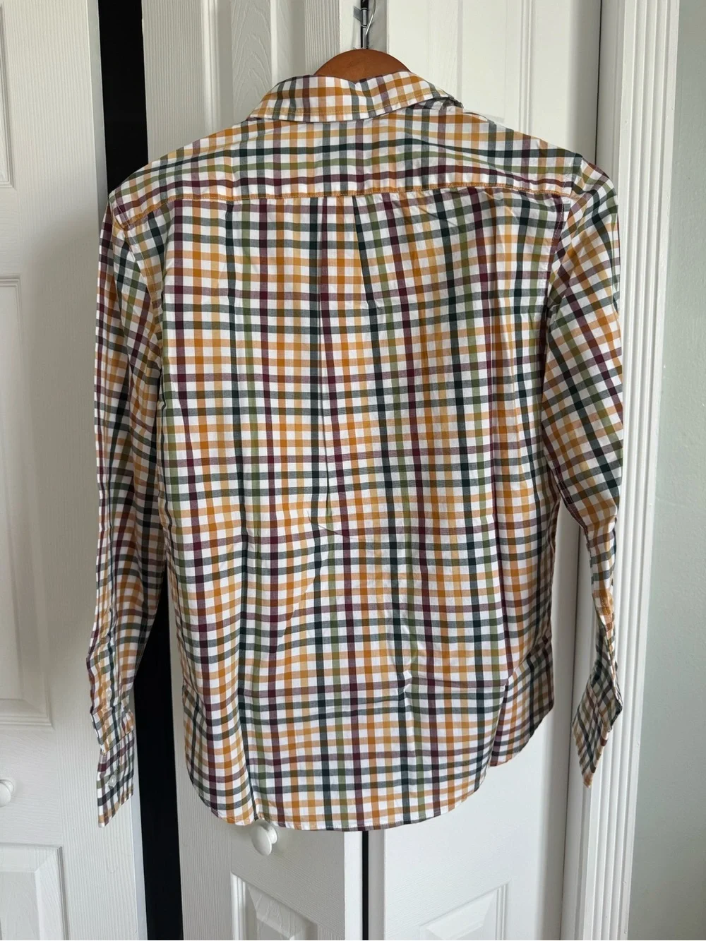 J. Crew Men's Multi-Check Button-Down Shirt